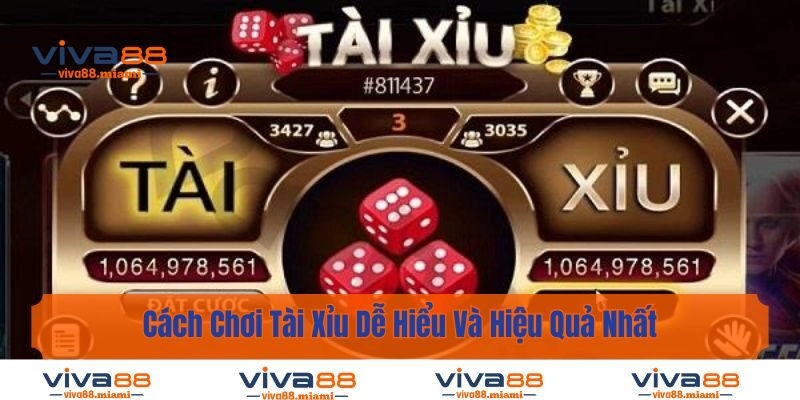 Cách Chơi Tài Xỉu Dễ Hiểu Và Hiệu Quả Nhất Cho Người Mới
