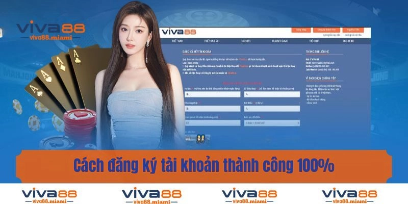 Cách đăng ký tài khoản thành công 100%