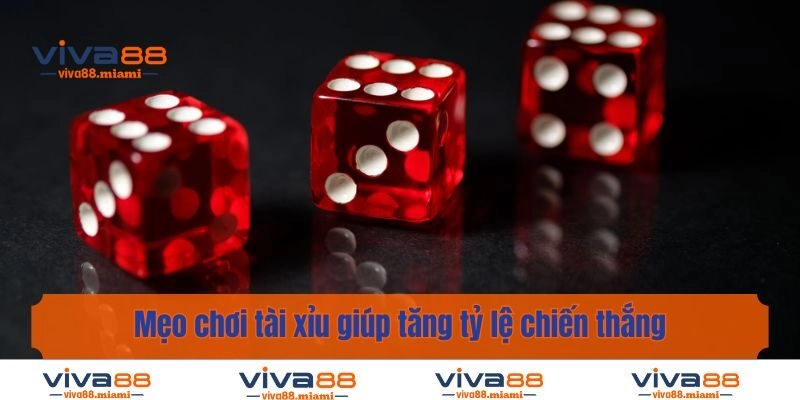 Mẹo chơi tài xỉu giúp tăng tỷ lệ chiến thắng