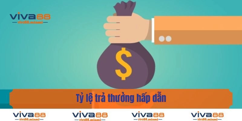 Tỷ lệ trả thưởng hấp dẫn